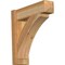Ekena Millwork Thorton Rough Sawn Craftsman Outlooker, Western Red Cedar, 6"W x 20"D x 20"H OUT06X20X20THR04RWR - alternate 1
